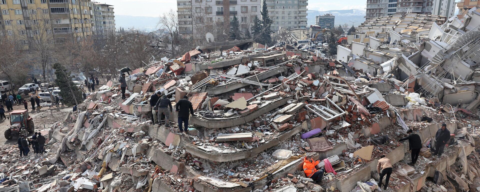 Kahramanmaraş'ta deprem - Sputnik Türkiye, 1920, 09.02.2023