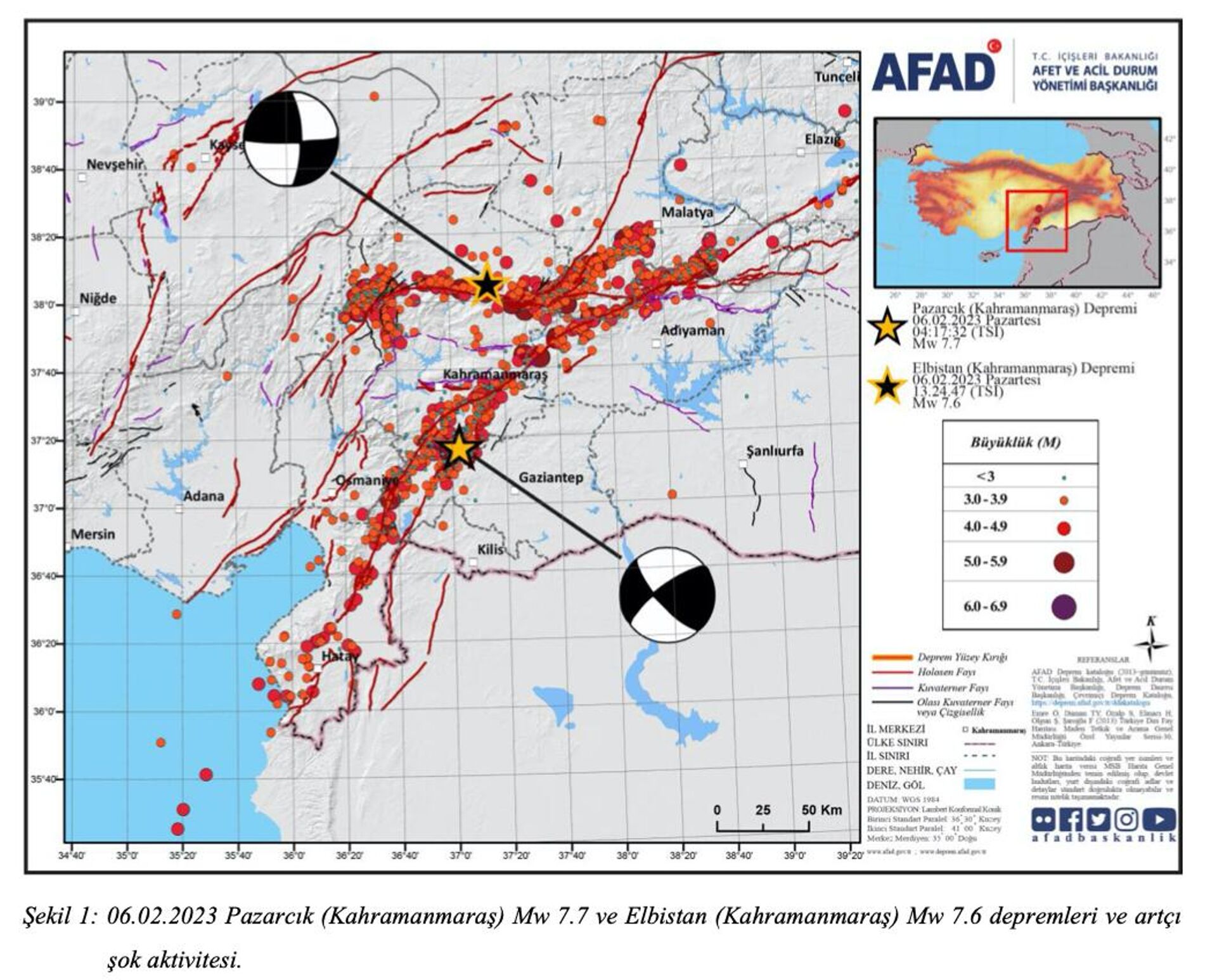 AFAD, 10 ili etkileyen, merkez üssü Kahramanmaraş'ın Pazarcık ve Elbistan ilçeleri olan 7,7 ile 7,6 büyüklüğündeki depremlere ilişkin ön değerlendirme raporunu hazırladı - Sputnik Türkiye, 1920, 09.02.2023