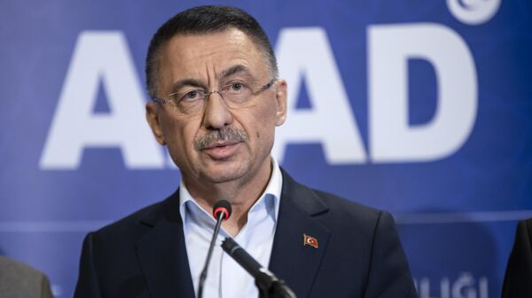 Cumhurbaşkanı Yardımcısı Fuat Oktay - Sputnik Türkiye