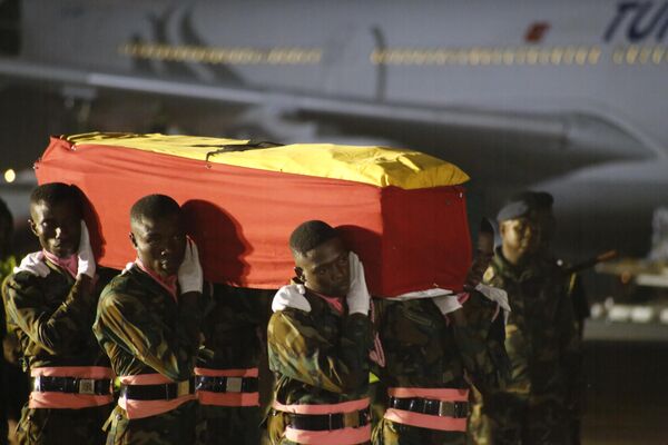 Cenazesi ise 19 Şubat&#x27;ta Türk Hava Yollarının (THY) uçağı ile ülkesi Gana&#x27;ya gönderilmişti. - Sputnik Türkiye