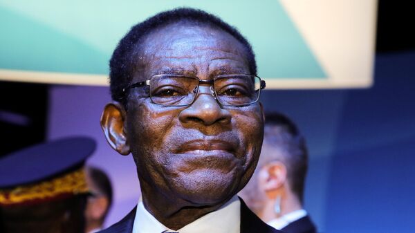  Ekvator Ginesi Devlet Başkanı Teodoro Obiang Nguema - Sputnik Türkiye