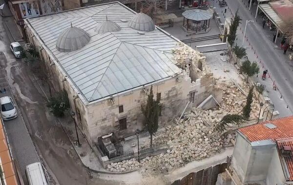 Gaziantep'te depremde hasar alan tarihi yapılar için bilim kurulu toplandı - Sputnik Türkiye