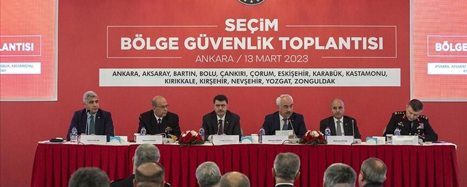Ankara'da Seçim Bölge Güvenlik Toplantısı yapıldı - Sputnik Türkiye, 1920, 13.03.2023