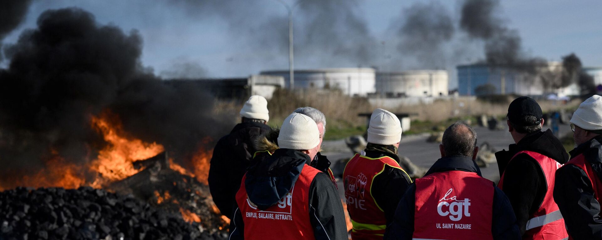 Fransa'da protestolar - Sputnik Türkiye, 1920, 16.03.2023