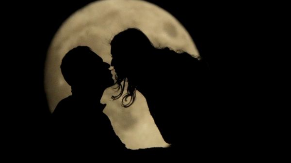 aşk, çift, sevgililer günü, romantik, evlilik teklifi, dolunay, ABD - Sputnik Türkiye