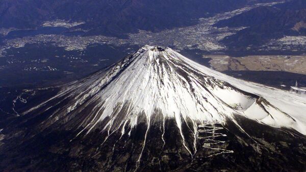 Japonya Fuji yanardağı - Sputnik Türkiye
