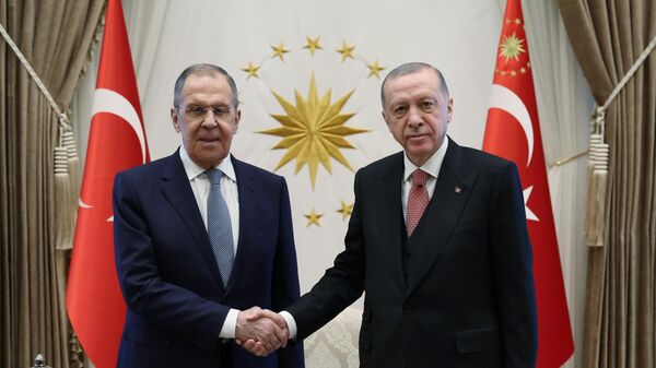 Erdoğan ve Lavrov - Sputnik Türkiye