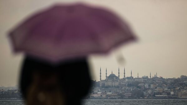 İstanbul yağmur, İstanbul sağanak,  - Sputnik Türkiye