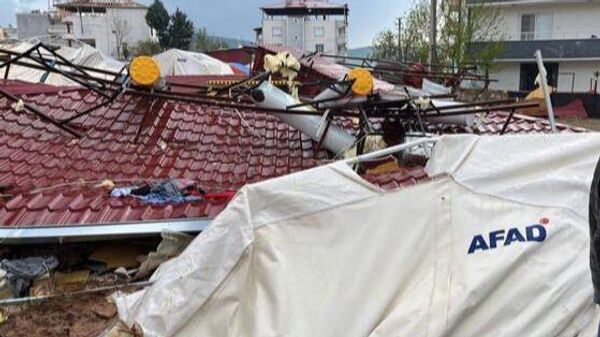 Kahramanmaraş'ın Pazarcık ilçesinde fırtına - Sputnik Türkiye