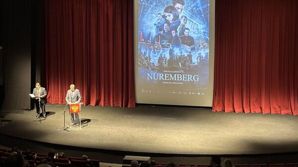 'Nürnberg' filminin özel gösterimi Atlas 1948 Sineması'nda yapıldı - Sputnik Türkiye