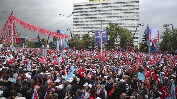 Millet İttifakı’nın Anadolu Meydanı'nda düzenlenen Ankara mitingi - Sputnik Türkiye