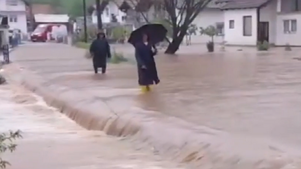 Bosna Hersek ve Hırvatistan'da şiddetli yağışlar sele neden oldu - Sputnik Türkiye