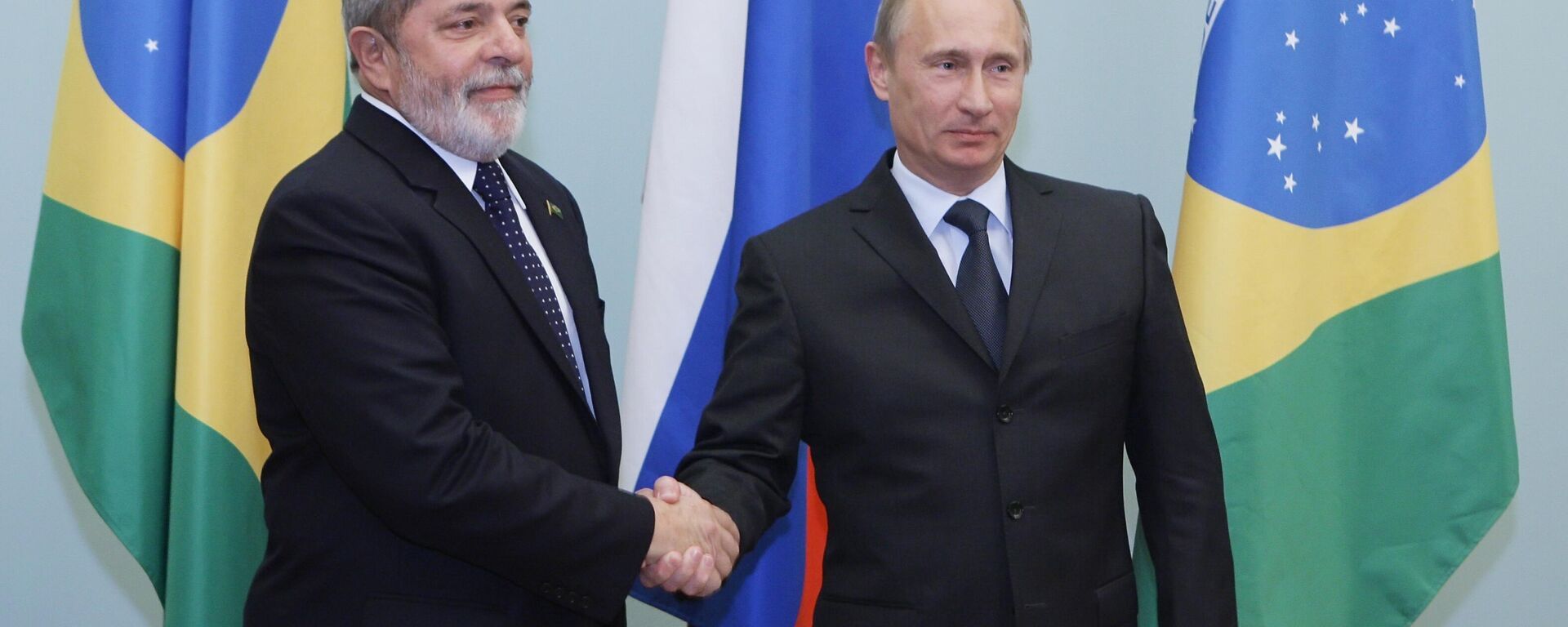 Rusya Devlet Başkanı Vladimir Putin ve Brezilya Devlet Başkanı Luiz Inacio Lula da Silva - Sputnik Türkiye, 1920, 26.05.2023