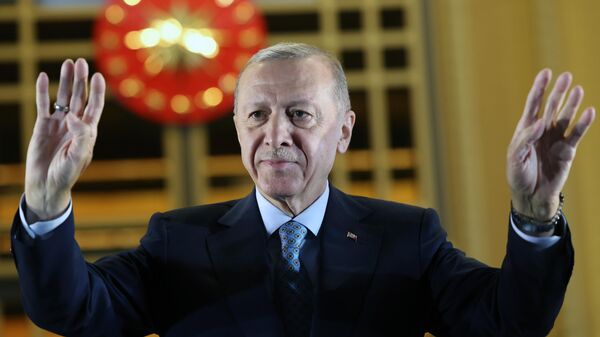 Cumhurbaşkanı Recep Tayyip Erdoğan,  - Sputnik Türkiye