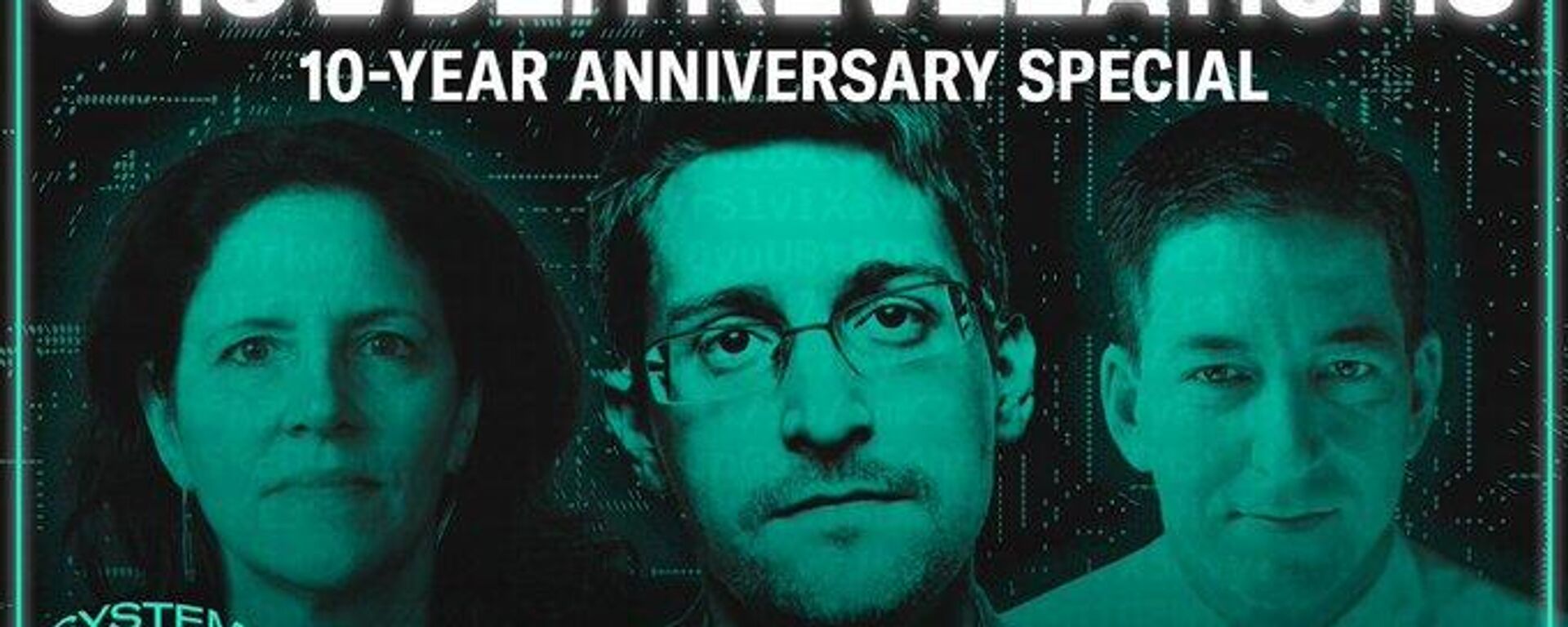 Edward Snowden (ortada), ABD'nin yasadışı küresel dinlemelerini ifşa etmesinin 10. yıldönümünde sızdırdığı belgeleri yayımlayan gazeteci Glenn Greenwald (sağda) ve film yapımcısı Laura Poitras'la dijital buluşma gerçekleştirirken soruları yanıtladı.  - Sputnik Türkiye, 1920, 08.06.2023