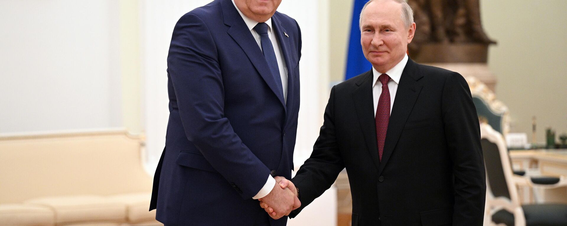  Milorad Dodik - Vladimir Putin - Sputnik Türkiye, 1920, 03.10.2025