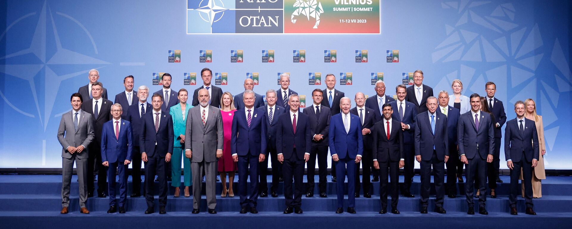NATO zirvesi aile fotoğrafı - Sputnik Türkiye, 1920, 11.07.2023