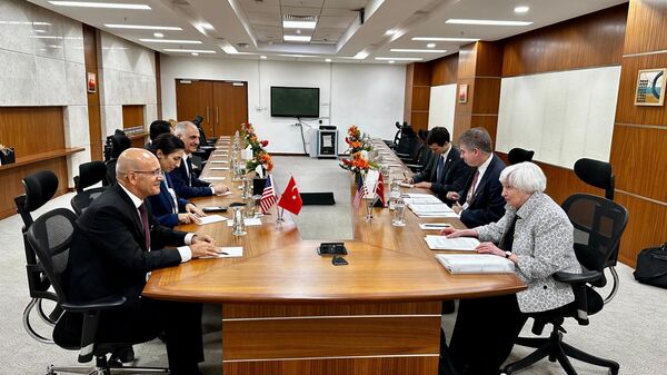 Hazine ve Maliye Bakanı Şimşek, G20 toplantılarında ABD'li mevkidaşı Yellen ile görüştü - Sputnik Türkiye