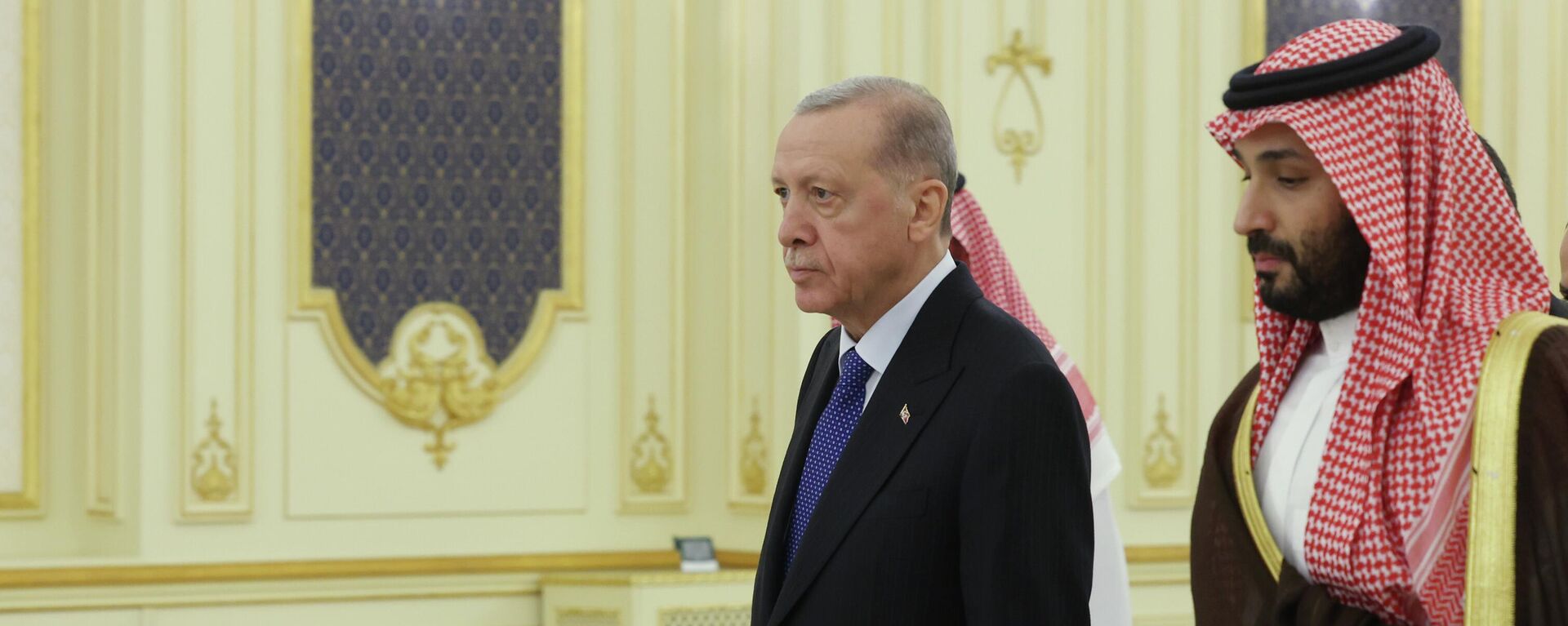 Cumhurbaşkanı Recep Tayyip Erdoğan ve Suudi Arabistan Veliaht Prensi Muhammed Bin Selman  - Sputnik Türkiye, 1920, 18.07.2023