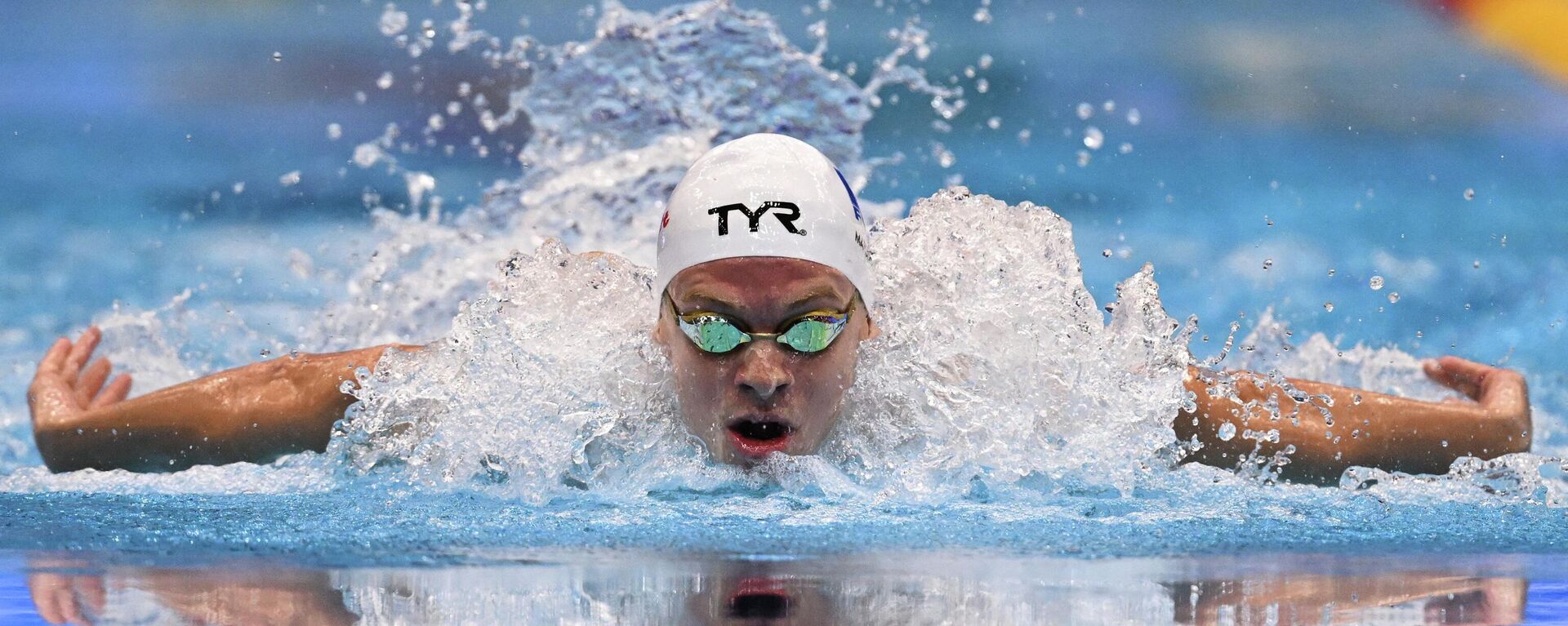 Fransız yüzücü Leon Marchand, erkekler 400 metre karışıkta, ABD'li Michael Phelps'in 15 yıllık dünya rekorunu kırdı. - Sputnik Türkiye, 1920, 23.07.2023