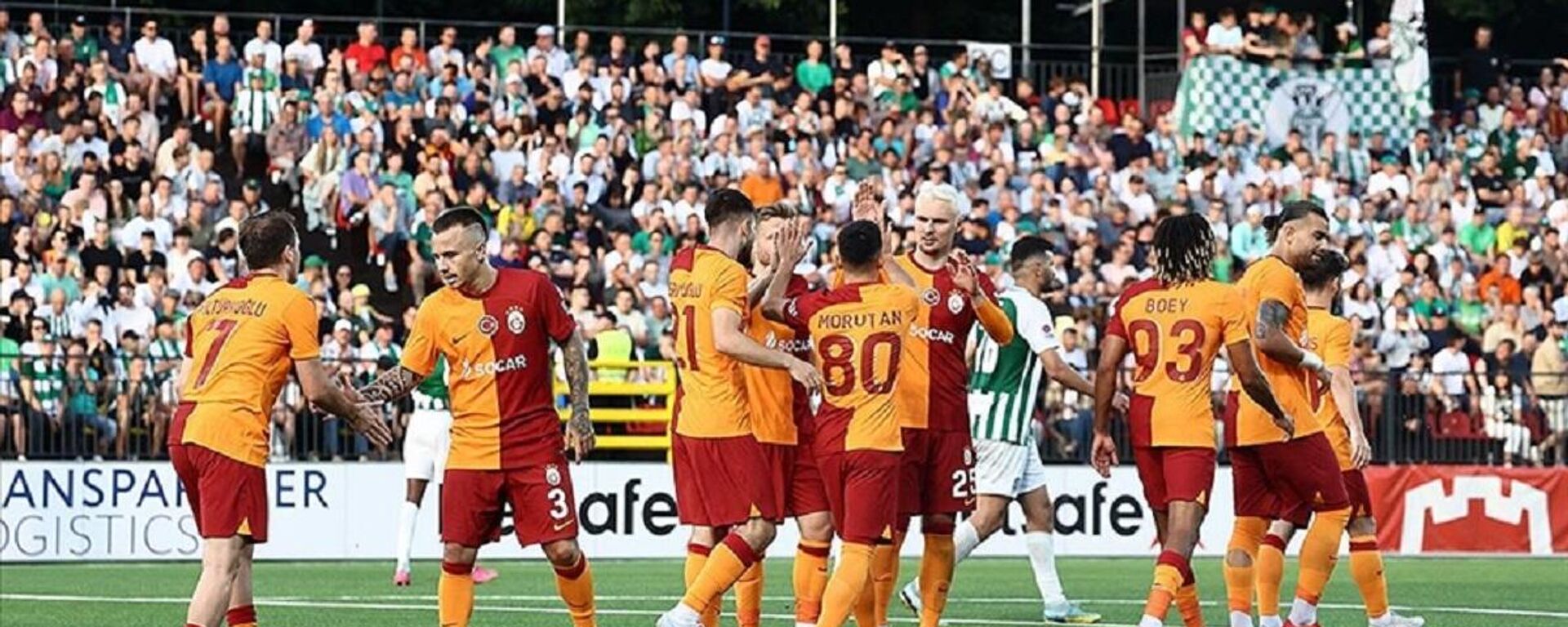 Galatasaray, UEFA Şampiyonlar Ligi 2. Eleme Turu ilk maçında Litvanya temsilcisi Zalgiris ile deplasmanda 2-2 berabere kaldı. - Sputnik Türkiye, 1920, 07.08.2023
