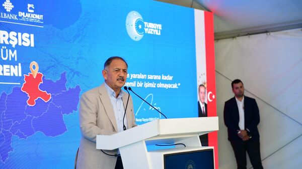 Çevre, Şehircilik ve İklim Değişikliği Bakanı Mehmet Özhaseki  - Sputnik Türkiye