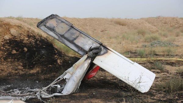 İran'ın Kerec kentinde eğitim uçağının düşmesi sonucu 2 kişi hayatını kaybetti. - Sputnik Türkiye