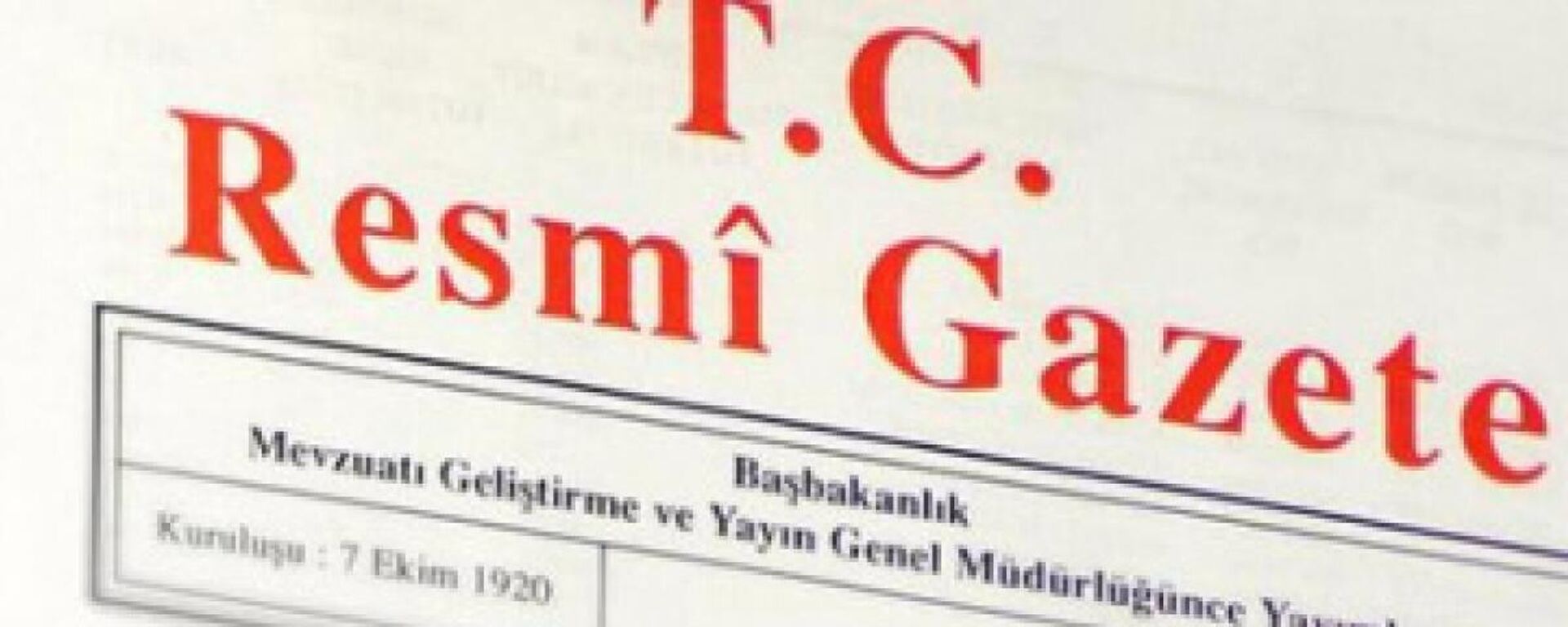 Resmi Gazete - Sputnik Türkiye, 1920, 29.08.2023