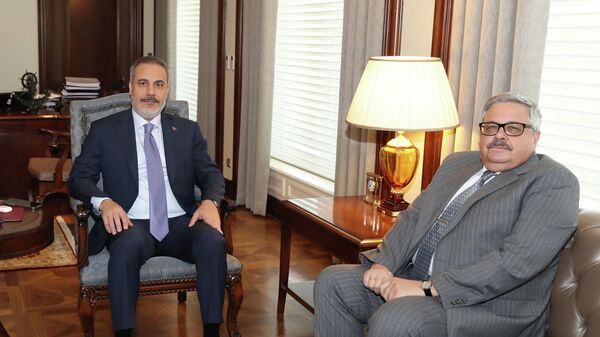 Rusya'nın Ankara Büyükelçisi Yerhov'dan Dışişleri Bakanı Hakan Fidan'a ziyaret - Sputnik Türkiye