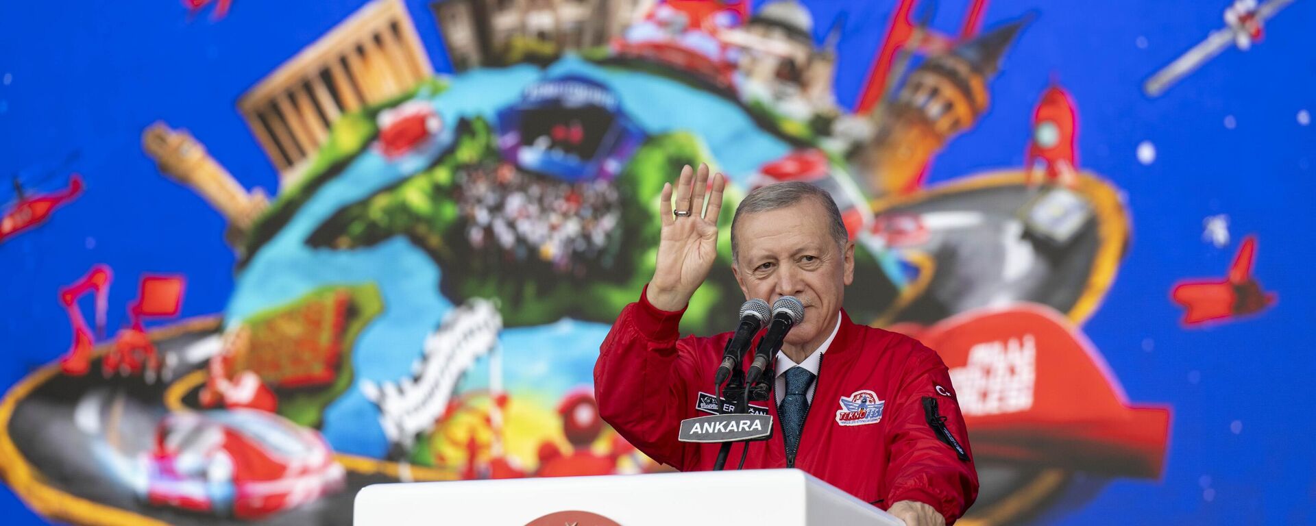 Cumhurbaşkanı Erdoğan: TEKNOFEST benim adeta evladım gibidir - Sputnik Türkiye, 1920, 01.09.2023