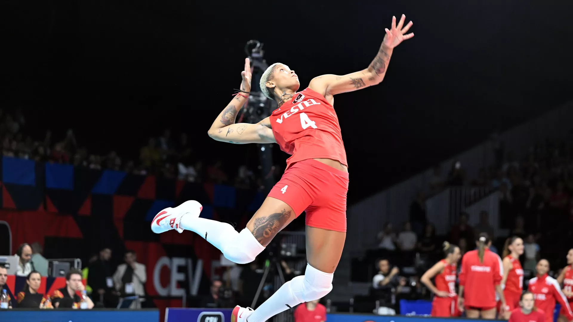 2023 CEV Avrupa Şampiyonası son 16 turunda A Milli Kadın Voleybol Takımı, Belçika ile Brüksel Expo’da karşılaştı. Milli voleybolcu Vargas, karşılaşmada forma giydi. 