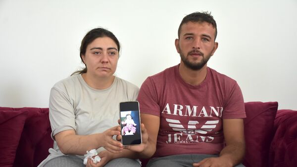 Selde kaybolan Asel bebeğin ailesi - Sputnik Türkiye