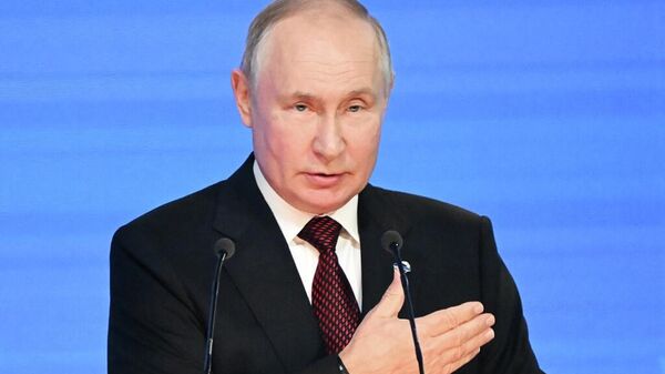 Rusya Devlet Başkanı Vladimir Putin Valday Tartışma Kulübü 2023 - Sputnik Türkiye