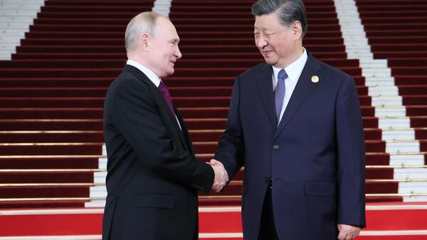 Vladimir Putin Çin ziyareti - Sputnik Türkiye
