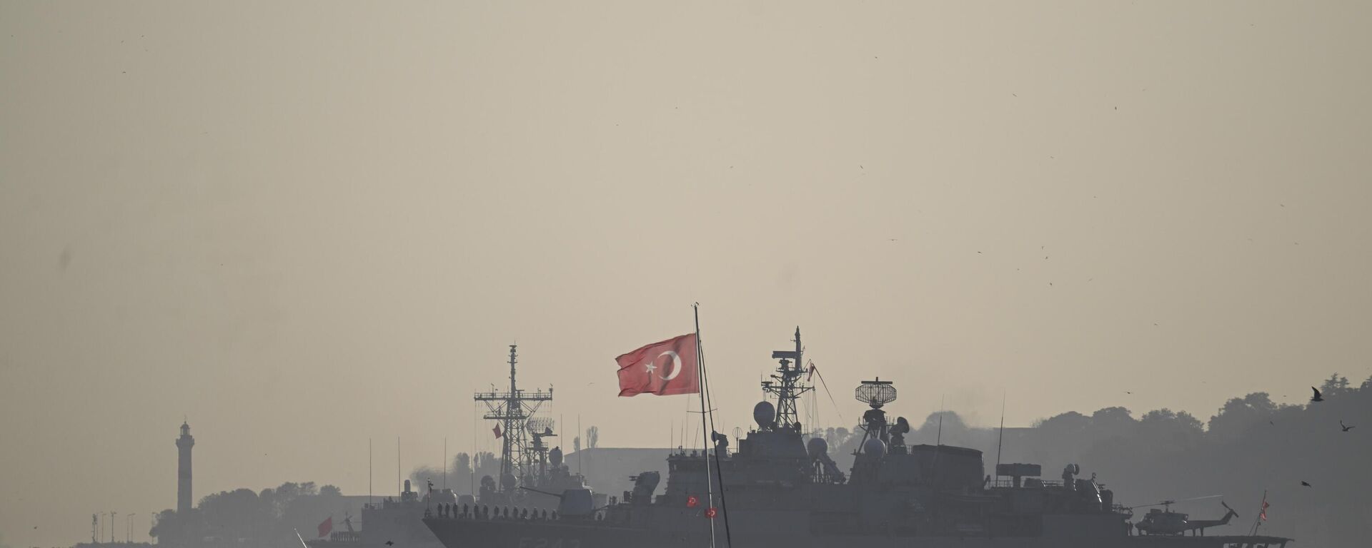Cumhuriyet'in 100. yıl dönümü dolayısıyla Türk donanması, tarihinin en büyük resmigeçidini İstanbul Boğaz'ında yaptı. - Sputnik Türkiye, 1920, 29.10.2023