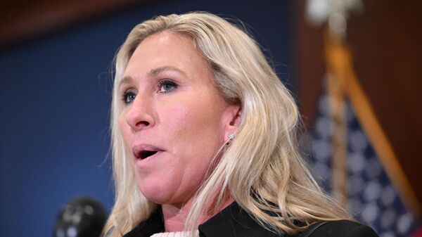 ABD Temsilciler Meclisi üyesi Marjorie Taylor Greene - Sputnik Türkiye