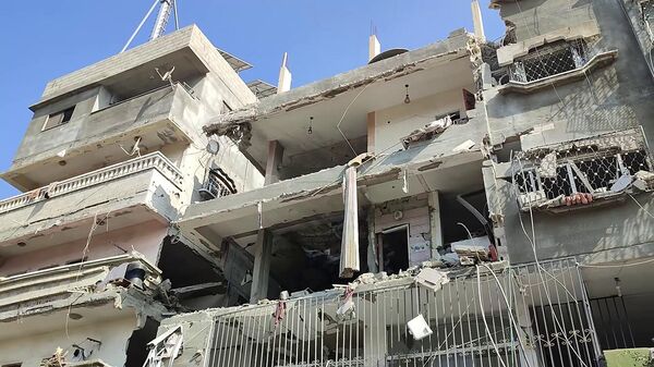 İsrail'in Gazze Şeridi'nde yerleşim yerlerine düzenlediği saldırıda 19 kişi hayatını kaybetti. - Sputnik Türkiye