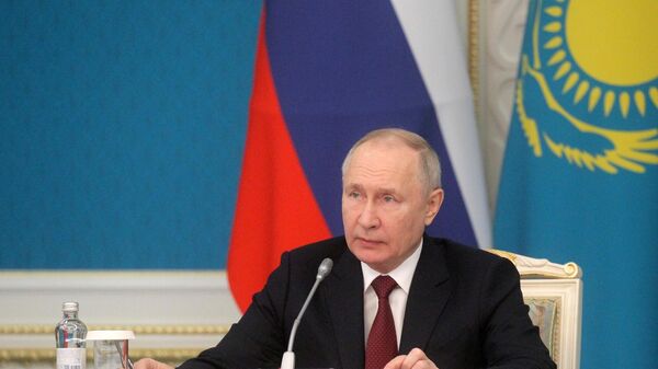 Rusya Devlet Başkanı Putin Kazakistan - Sputnik Türkiye