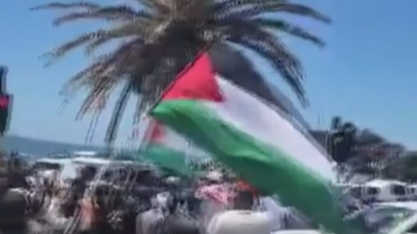 Cape Town'da Filistin destekçisi ve İsrail destekçisi gruplar karşı karşıya geldi  - Sputnik Türkiye