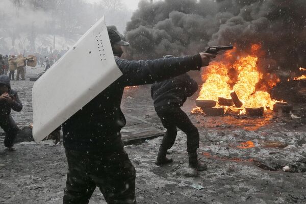 Maydan olayları- Kiev - Sputnik Türkiye