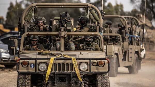 İsrail asker ordu Gazze - Sputnik Türkiye
