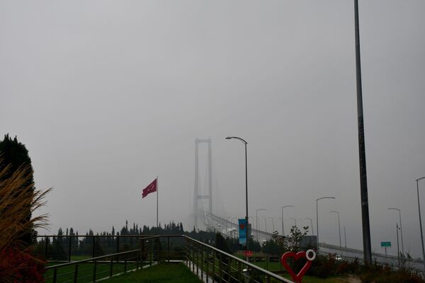  Osmangazi Köprüsü, sis - Sputnik Türkiye