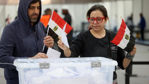 Mısır seçim cumhurbaşkanlığı - Sputnik Türkiye