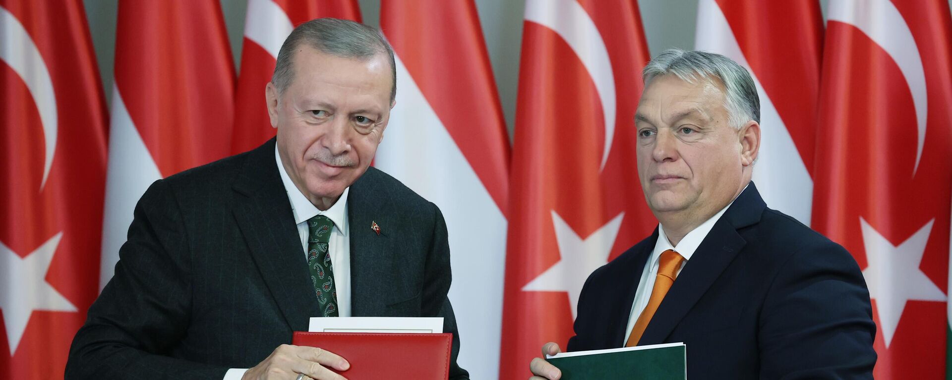 Türkiye ve Macaristan arasında 17 maddelik iş birliği anlaşması imzalandı - Sputnik Türkiye, 1920, 18.12.2023