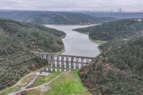İstanbul'da barajlardaki doluluk oranı son bir haftada yüzde 57.01 olarak ölçüldü - Sputnik Türkiye