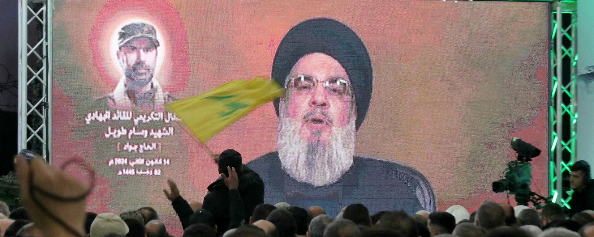 Lübnan merkezli Hizbullah örgütü lideri Hasan Nasrallah - Sputnik Türkiye, 1920, 14.01.2024
