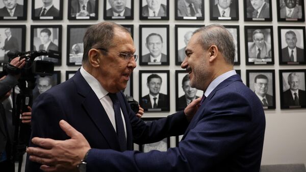 Dışişleri Bakanı Hakan Fidan, New York'ta Rusya Dışişleri Bakanı Sergey Lavrov ile görüştü - Sputnik Türkiye