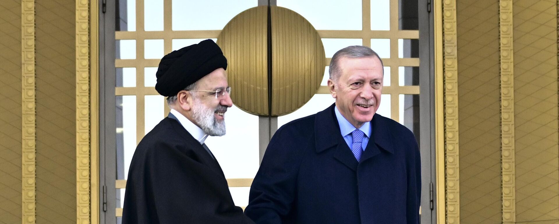 Cumhurbaşkanı Recep Tayyip Erdoğan, Türkiye'ye ziyarette bulunan İran Cumhurbaşkanı İbrahim Reisi ile - Sputnik Türkiye, 1920, 24.01.2024