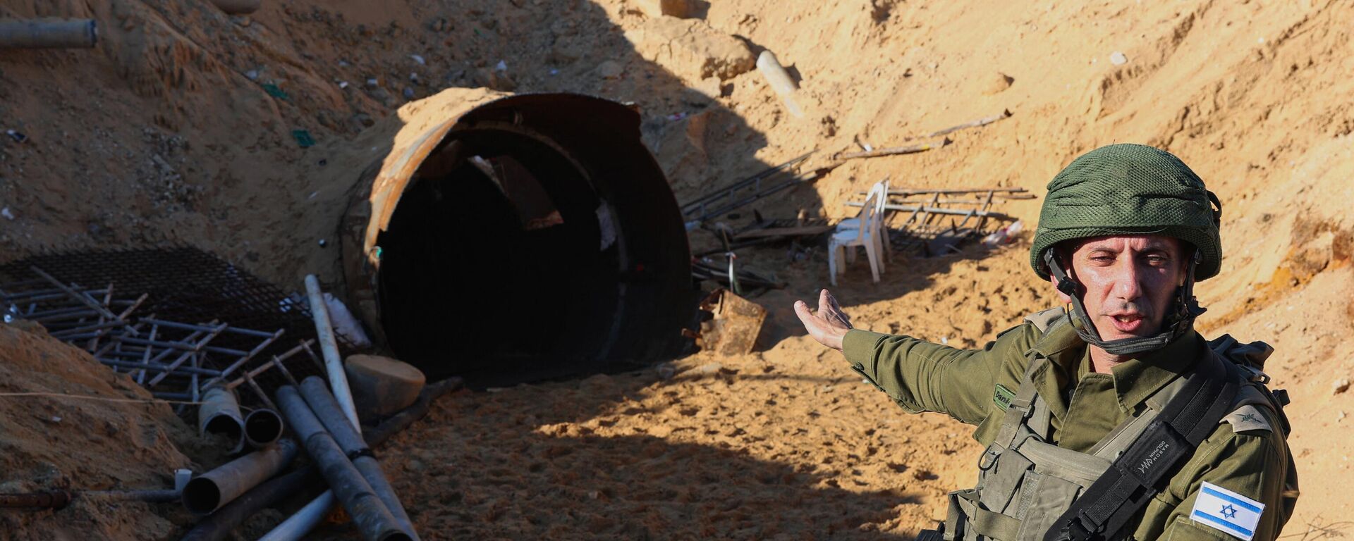 İsrail ordusu Hamas tüneli - Sputnik Türkiye, 1920, 28.01.2024