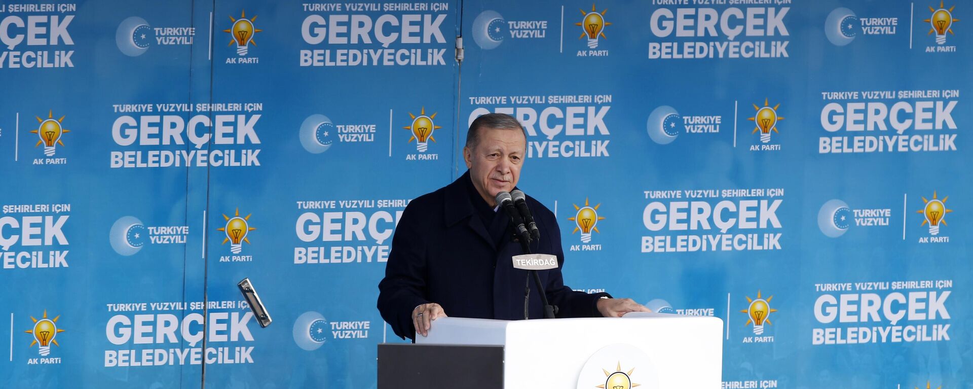 Cumhurbaşkanı ve AK Parti Genel Başkanı Recep Tayyip Erdoğan - Sputnik Türkiye, 1920, 11.02.2024